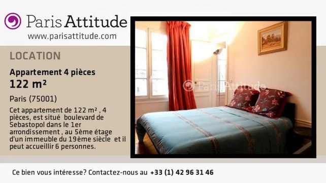 Appartement 3 Chambres à louer - Centre George Pompidou, Paris - Ref. 1010