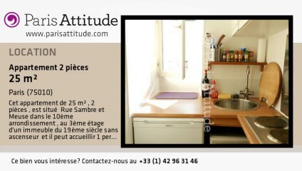 Appartement 1 Chambre à louer - Buttes Chaumont, Paris - Ref. 2531