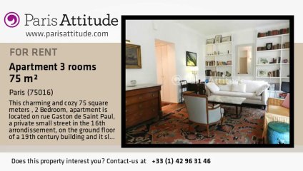 2 Bedroom Apartment for rent - Alma Marceau, Paris - Ref. 8710