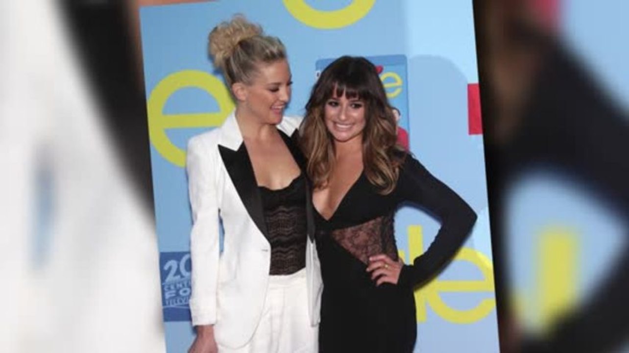 Lea Michele Thanks Kate Hudson For Her Support After Cory Monteith's Death
