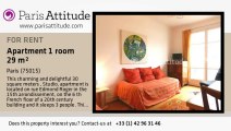 Studio Apartment for rent - Commerce, Paris - Ref. 1402