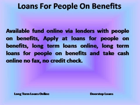 Loans For People On Benefits - Get Online video for taking a loan