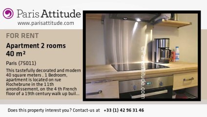 1 Bedroom Apartment for rent - Parmentier, Paris - Ref. 7569