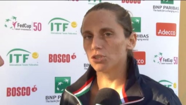 Roberta Vinci: Ora vogliamo la quinta Fed Cup