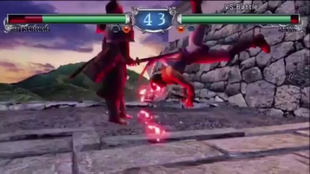 Soul Calibur II HD Online Gameplay Video - Mitsurugi VS Maxi