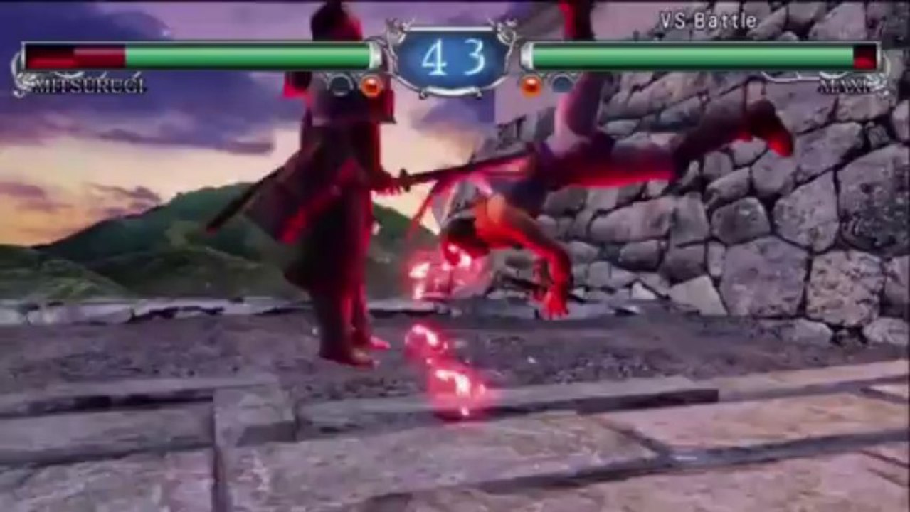 Soul Calibur II HD Online Gameplay Video - Mitsurugi VS Maxi