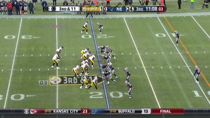QB Roethlisberger to WR Cotchery, 20-yd, pass, TD