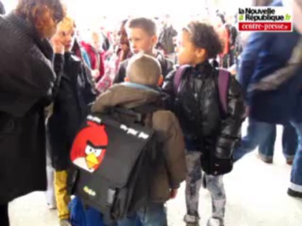 VIDEO. Châtellerault : première rentrée à l'école Haigneré