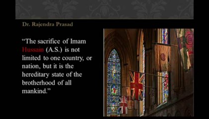 ▶ East and west o -Hussain