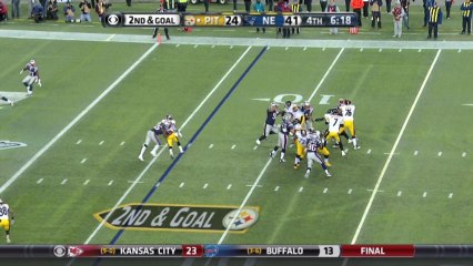 QB Roethlisberger to WR Cotchery, 6-yd, pass, TD