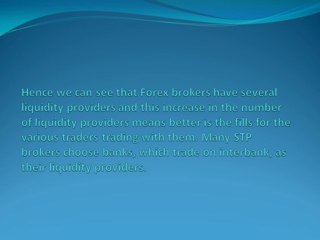 STP Brokers