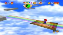 Super Mario 64 - Course Arc-en-Ciel - Etoile 4 : Balançoire céleste