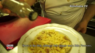 Checchino dal 1887 - Spaghetti alla Carbonara - by Stile Italia TV