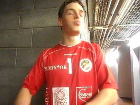 Beauvais : Corentin Suc passeur réagit après la victoire du BOUC