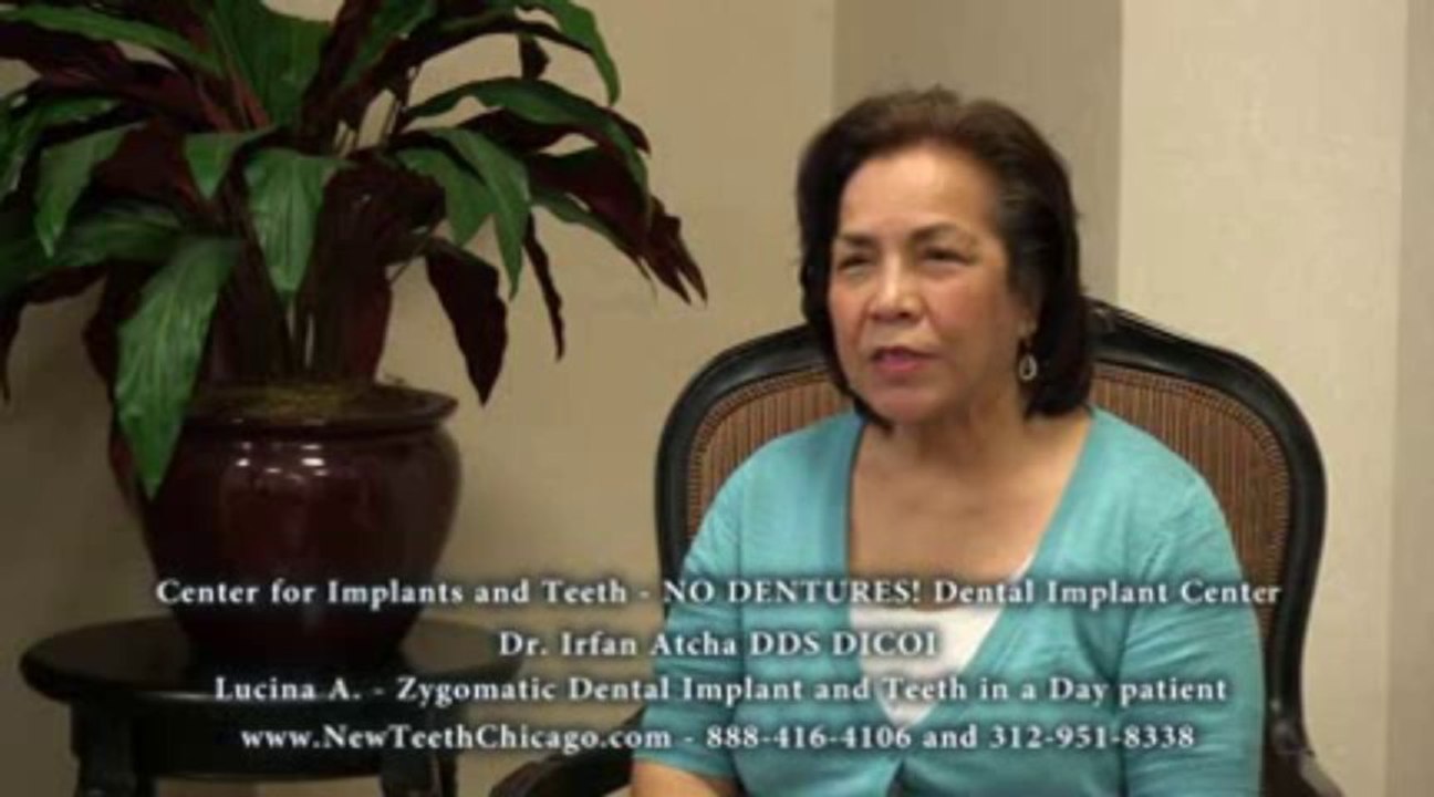 Zygomatic Dental Implants in Chicago Provided Patient with New Teeth