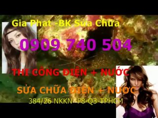 SUA DIEN NUOC TAI NHA QUAN  8/0909 740504