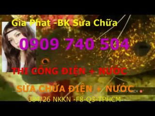 SUA DIEN NUOC TAI NHA QUAN 8 ///0909 740504