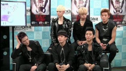 Member's Corner on B.A.P "One Shot" Release Event on NicoNico Channel (131104)