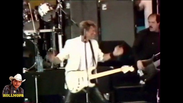 JOHNNY HALLYDAY GABRIELLE FETE DE L'HUMANITE 1985 ROLLMOPS NOVEMBRE 2013