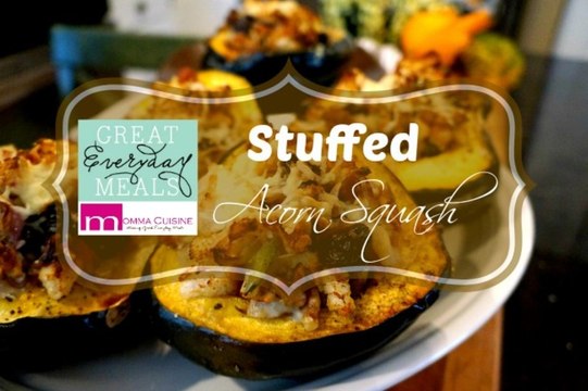 How to make Stuffed Acorn Squash | Great Everyday Meals Recipes
