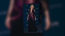 Rosie Huntington-Whiteley Dares to Bare in a Plunging Gown