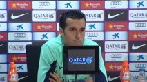 Pedro considera injustas las críticas al juego del equipo