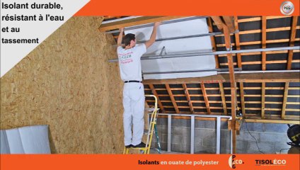 L'isolation à base de fibres de polyester recyclées by PEG