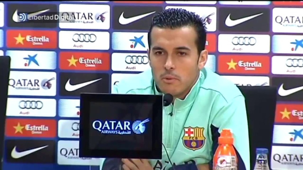Pedro: "A Messi no le pasa nada"