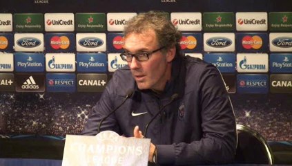 Le point-presse intégral de Laurent Blanc avant PSG-Anderlecht
