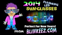 New Years Eve 2014 LED Sunglasses - New Years Fun!