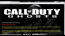 How to Download Call Of Duty: Ghosts Activation Key Free - Xbox 360, PS3 & PC!!