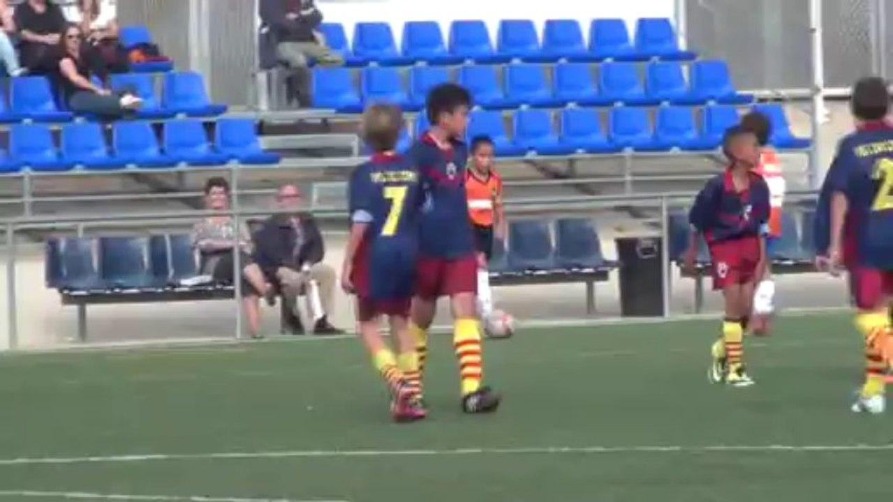 GOL DE  ALFONSO GALLARDO, VICTOR JOSE ALEVIN "E" VS ECF PERFORMANCE "B"
