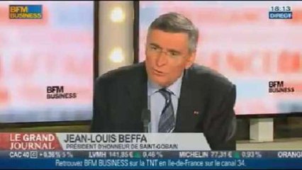 Jean-Louis Beffa, président d'honneur de Saint-Gobain, dans Le Grand Journal – 04/10 1/4
