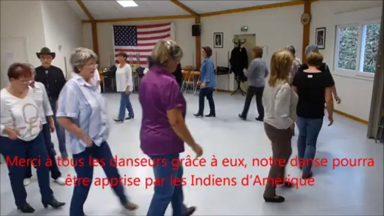 Indian Maiden Danse en Cercle