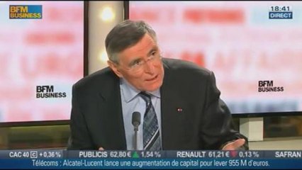 Jean-Louis Beffa et Éric Trappier, dans Le Grand Journal - 04/10 3/4