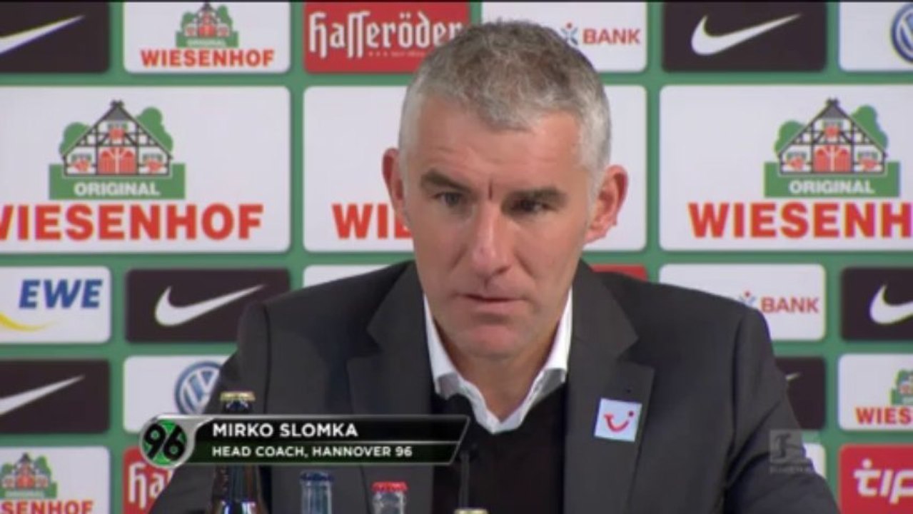 Slomka unter Druck: 'Das nächste Spiel müssen wir eh gewinnen'