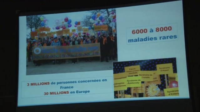 Conference de Laurence Tiennot- Herment Présidente de l'AFM Telethon à st gaudens