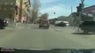 Course-poursuite entre un gars bourré et la police et ça finit en ACCIDENT! RUSSIE FOREVER!!!