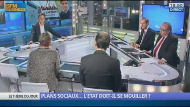 Plans sociaux… L’État doit-il se mouiller ? dans Les décodeurs de l'éco - 04/11 3/5