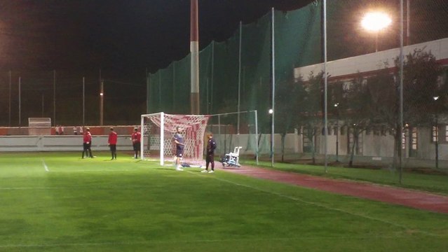 Πλάνα από την προπόνηση του Ολυμπιακού πριν από το ματς με την Μπενφίκα (3)