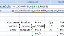 Learn vlookup formula of Excel in Class 13th in Urdu and Hindi