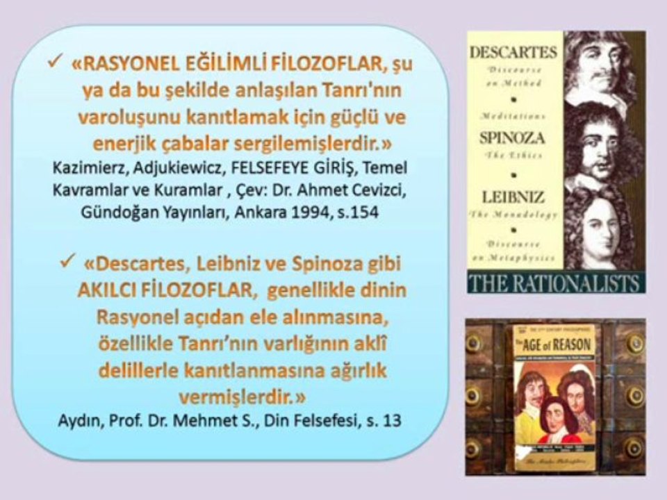 TANRI VE FİLOZOF (fon müzikli) (felsefe) (ateist olmayanlar)