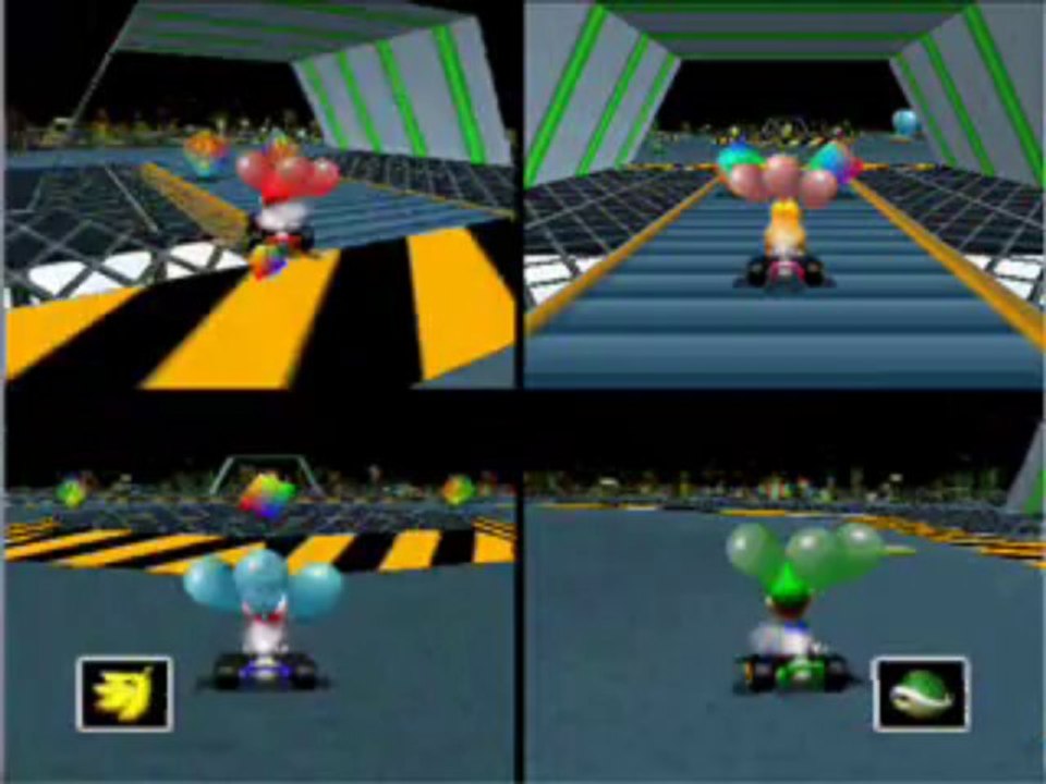 Mario Kart 64 Battle Mode Session 1