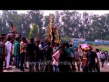 Crowd gathers for Visarjan of Durga Maa: Delhi Durgotshav