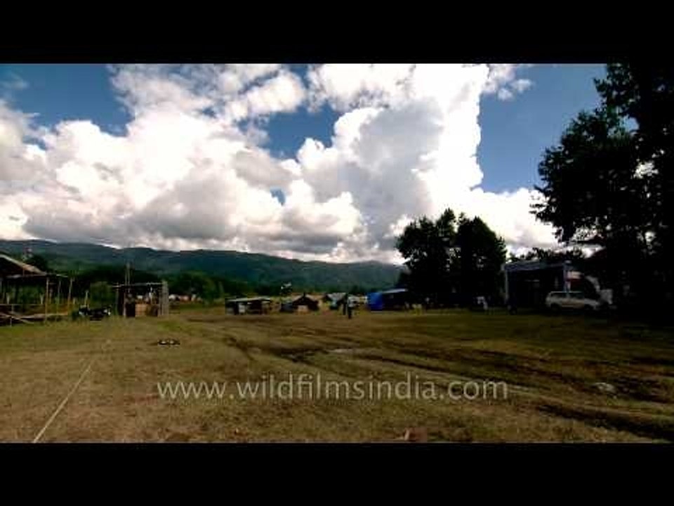 At the 'Woodstock' like concert venue: ZIro Festival of Music