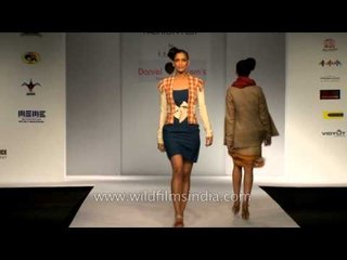 Models on the ramp for Designer Daniel Syiem