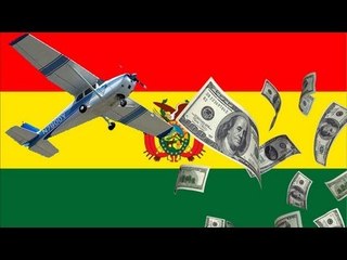 Download Video: Bolivian authorities seize US$1 million drug money drop