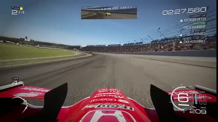 Forza Motorsport 5 - Gameplay - Indianapolis - Dallara #9 Target Ganassi Dallara DW12