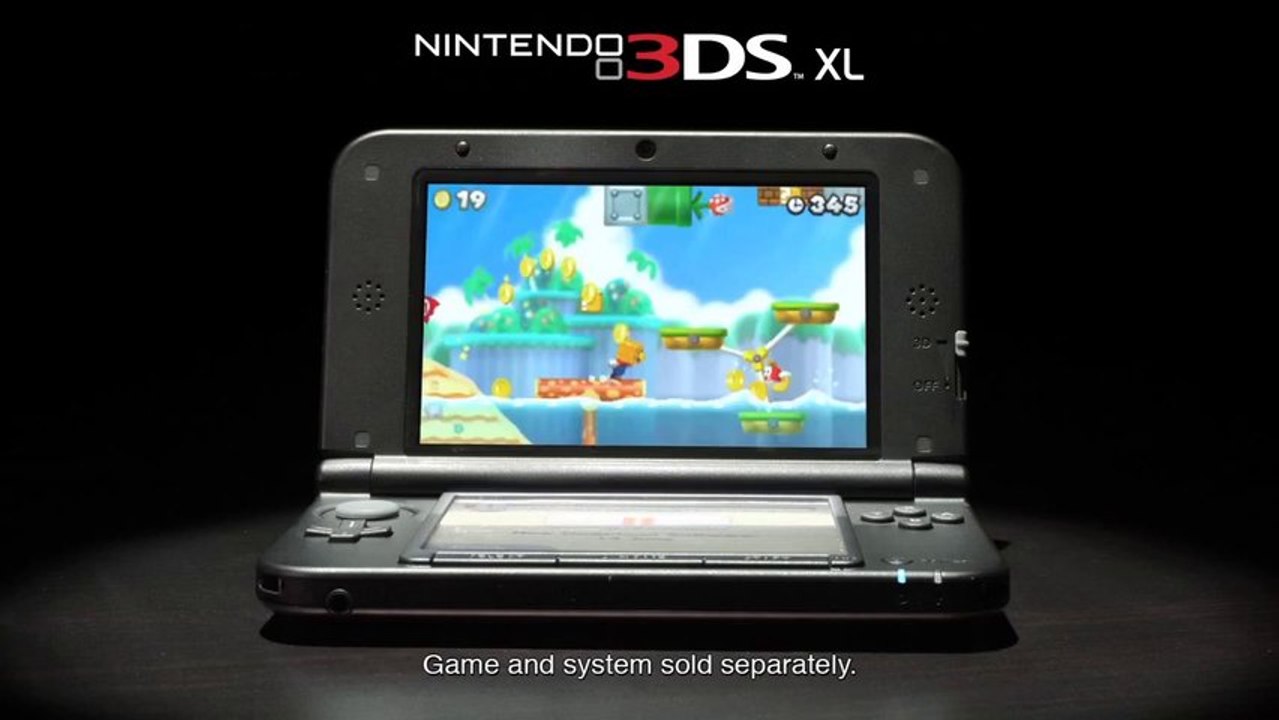 Nintendo 3DS - Nintendo 3DS XL Comparison Video
