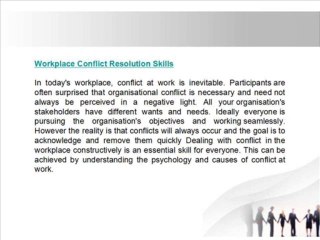 Importance of Conflict Resolution Skills